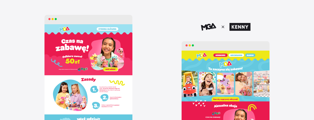 Platforma konkursowa dla MGA Entertainment